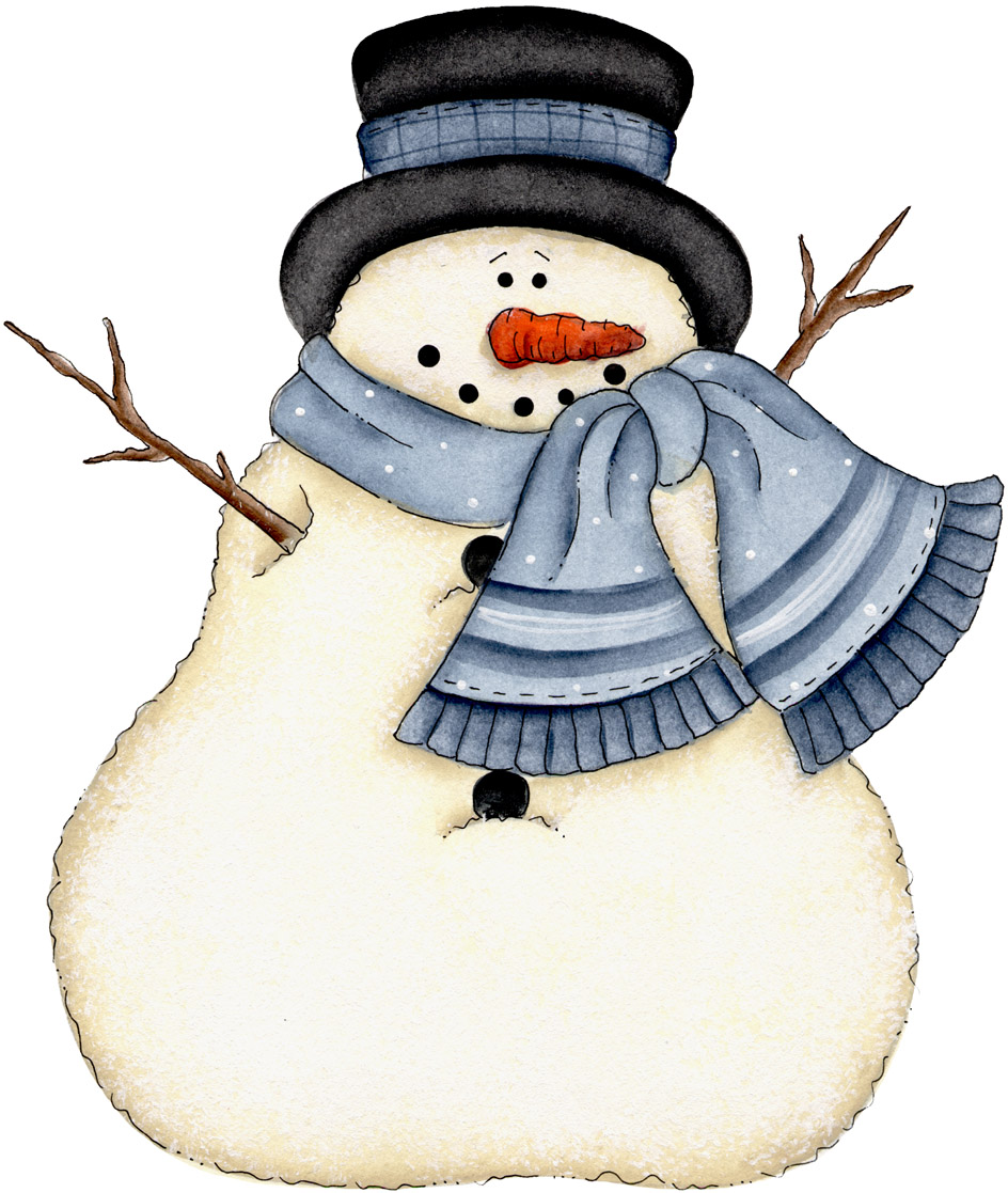 clipart christmas snowman - photo #50
